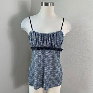 Vintage Y2K Rampage‎ Womens Small Spaghetti Strap Babydoll Top Milkmaid